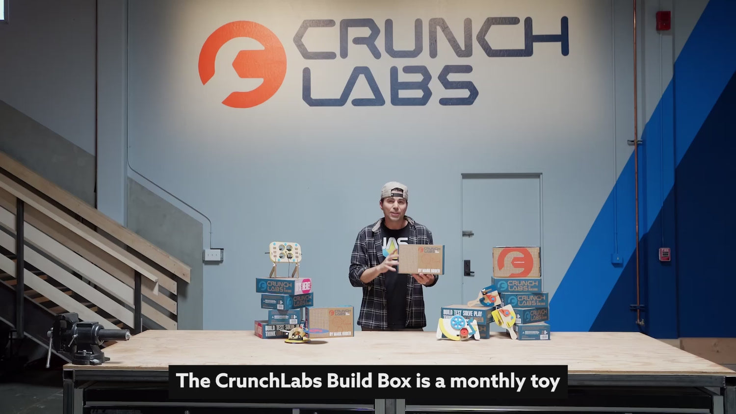 Video of Mark Rober Introducing Build Box